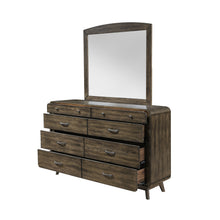 Rex - Dresser & Mirror - Brown