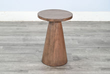Felicity - Modern Solid Wood Pedestal Side Table