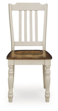 Wirloni - Dining Room Side Chair (Set of 2) - Antique White / Brown