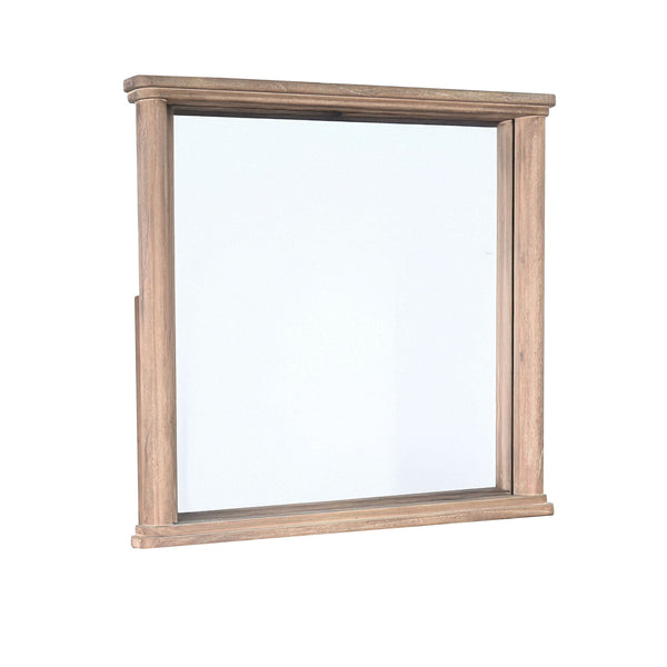Natural Wood Dresser Mirror Oak Grove