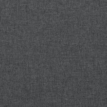 Lucca 84" Dark Gray Linen Reversible Sleeper Sectional Sofa