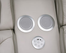 Jazz Ice Leather Aire Transformer Power Reclining Sofa & Loveseat Living Room Set