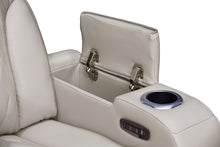 Jazz Ice Leather Aire Transformer Power Reclining Sofa