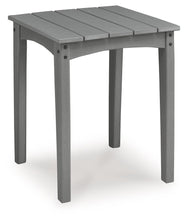 Cove Beach - Square End Table - Gray