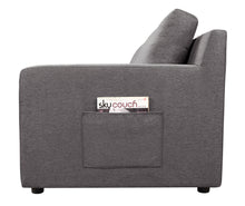 Waylon 145.5" Gray Linen 7-Seater U-Shape Sectional Sofa Left-Facing Chaise