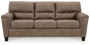 Navi - Fossil - 3 Pc. - Sofa, Loveseat, Rocker Recliner