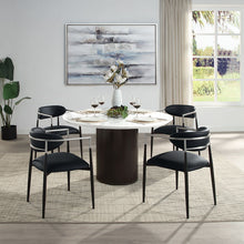 Jaramillo - Arm Chair (Set of 2) - Black Leatherette