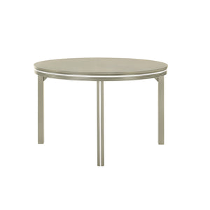 Lumina - Round Table & 4 Chairs - Gray