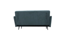 Lawson 61"W Gray Fabric Convertible Loveseat Sleeper