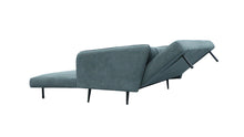 Lawson 61"W Gray Fabric Convertible Loveseat Sleeper