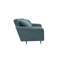Lawson 61"W Gray Fabric Convertible Loveseat Sleeper
