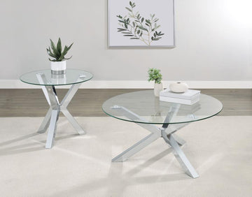 Kenzie - Round Coffee Table Set