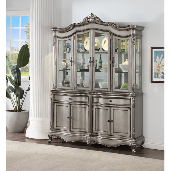 Ariadne Hutch & Buffet Antique Platinum