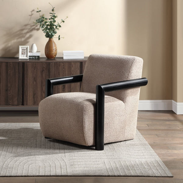 Jetta Accent Chair Latte & Black