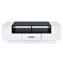 Armour - Coffee Table - White & Black
