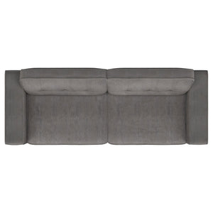 Deerhurst - Upholstered Tufted Track Arm Sofa - Charcoal
