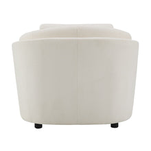 Mariko - Chair With Pillow - Beige Linen
