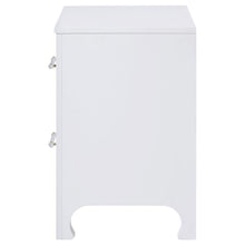 Anastasia - 2-Drawer Nightstand - Pearl White