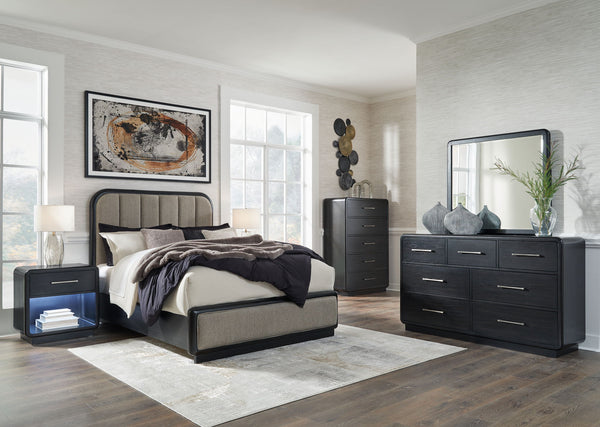 Rowanbeck bedroom set at Savon Furniture Gallery, Visalia CA