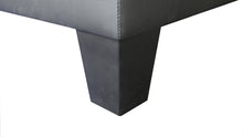 Genesis Black PU Sofa Loveseat Living Room Set