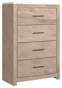 Senniberg - Light Brown - Four Drawer Chest