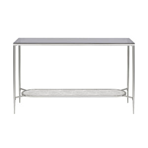 Adelrik - Sofa Table - Glass & Chrome