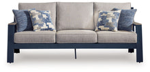 East Beach - Sofa With Cushion - Blue