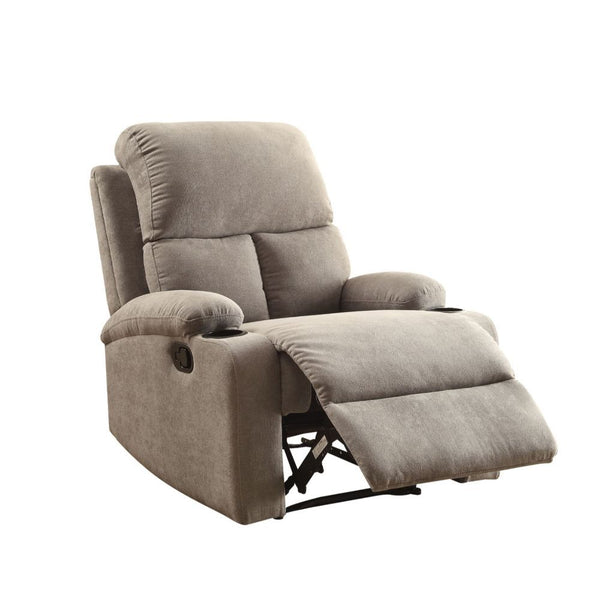 Rosia Motion Recliner, Gray Linen at Savon Furniture Gallery, Visalia CA