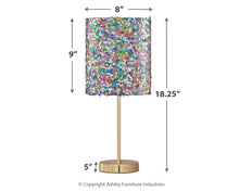 Maddy - Purple - Metal Table Lamp