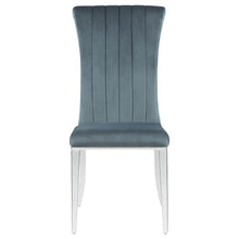 Beaufort - Upholstered Dining Side Chair (Set of 2) - Steel Gray