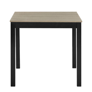 Forana - 5 Piece Dining Room Set - Light Brown / Black