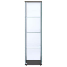 Bellatrix - 4-Shelf Clear Glass Curio Cabinet