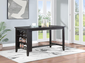 Elliston - Counter Height Dining Table - Dark Gray