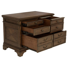 Hartshill 5-drawer Home Office File Cabinet – Burnished Oak