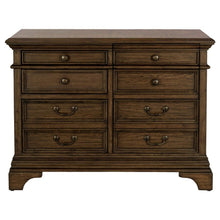 Hartshill 5-drawer Home Office File Cabinet – Burnished Oak
