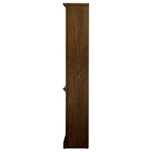 Hartshill 78-inch 4-shelf Bookcase – Burnished Oak