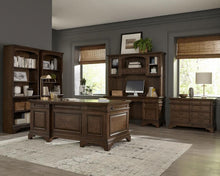 Hartshill 78-inch 4-shelf Bookcase – Burnished Oak