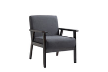 Bahamas 70"W Dark Gray Linen Sofa and Chair Set