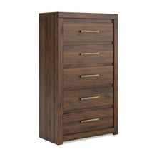 Janfyn - Five Drawer Chest - Brown