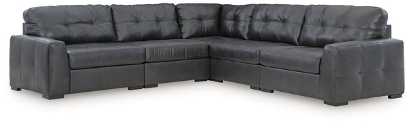 Brindley Pier 5-Piece Sectional Fog