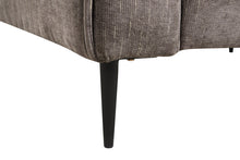 Valentina 62"W Gray Chenille Loveseat