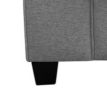 Inaya 67" Loveseat – Light Gray Linen 2-Seater Sofa for Small Spaces or Apartments