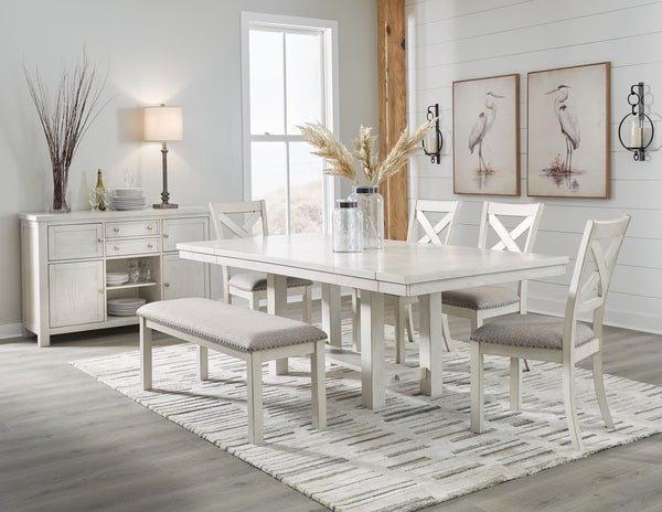 Robbinsdale Rectangular Dining Room Extension Table Set
