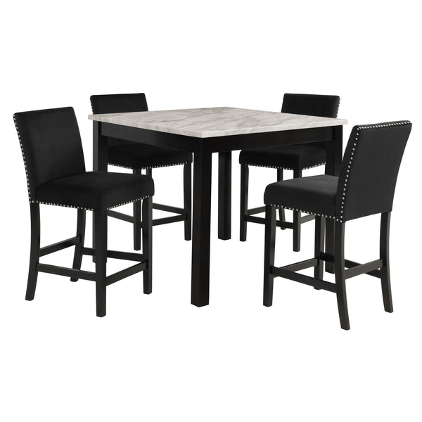 Celeste Counter Table & 4 Chairs
