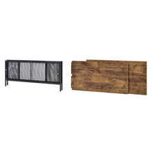 Winam - Coffee Table - Antique Oak & Black