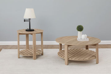 Fowler - Round Coffee Table Set