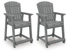 Sanctuary Beach - Barstool (Set of 2) - Dark Gray