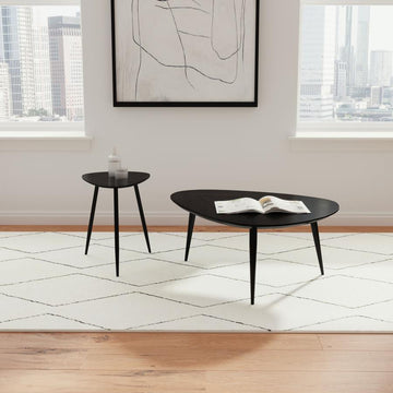 Odessa - Triangular Coffee And End Table Set