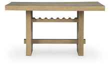 Lasinger - Rectangular Dining Room Counter Table - Light Brown