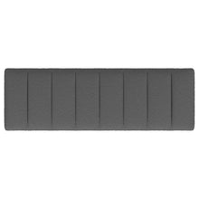 Mesa Boucle Upholstered Tufted Accent Bench – Charcoal